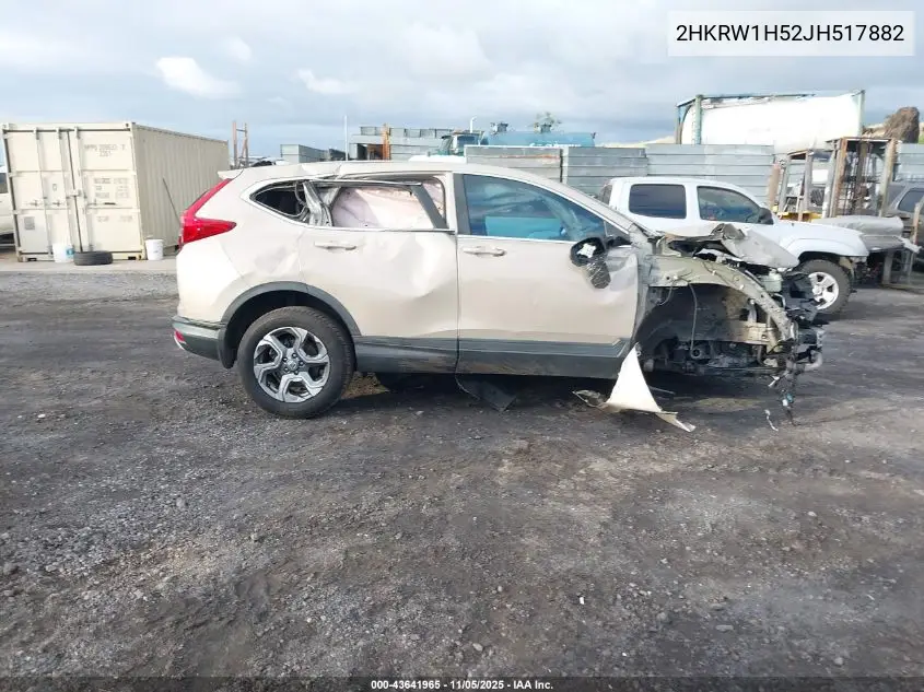2HKRW1H52JH517882 2018 Honda Cr-V Ex