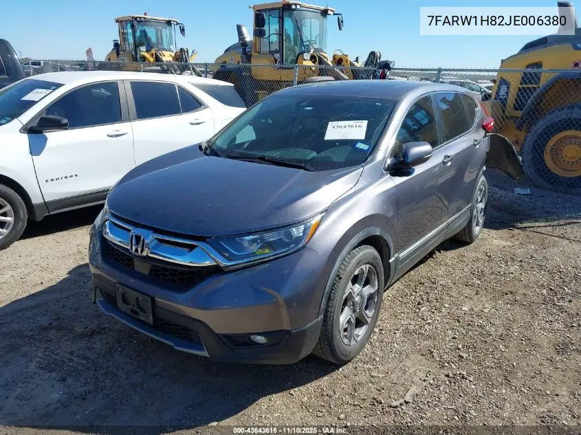 7FARW1H82JE006380 2018 Honda Cr-V Ex-L/Ex-L Navi