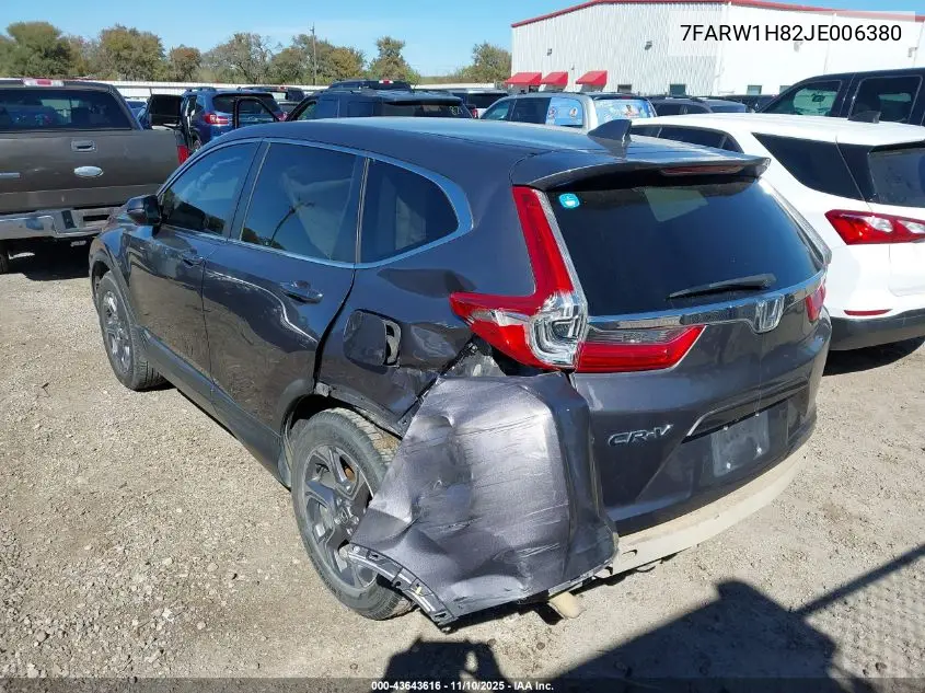 7FARW1H82JE006380 2018 Honda Cr-V Ex-L/Ex-L Navi