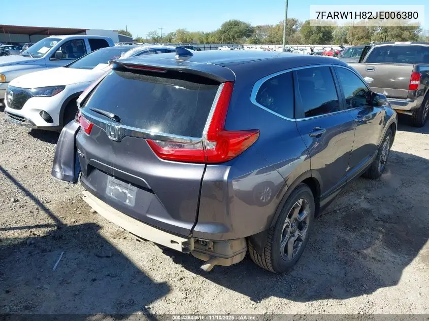 7FARW1H82JE006380 2018 Honda Cr-V Ex-L/Ex-L Navi