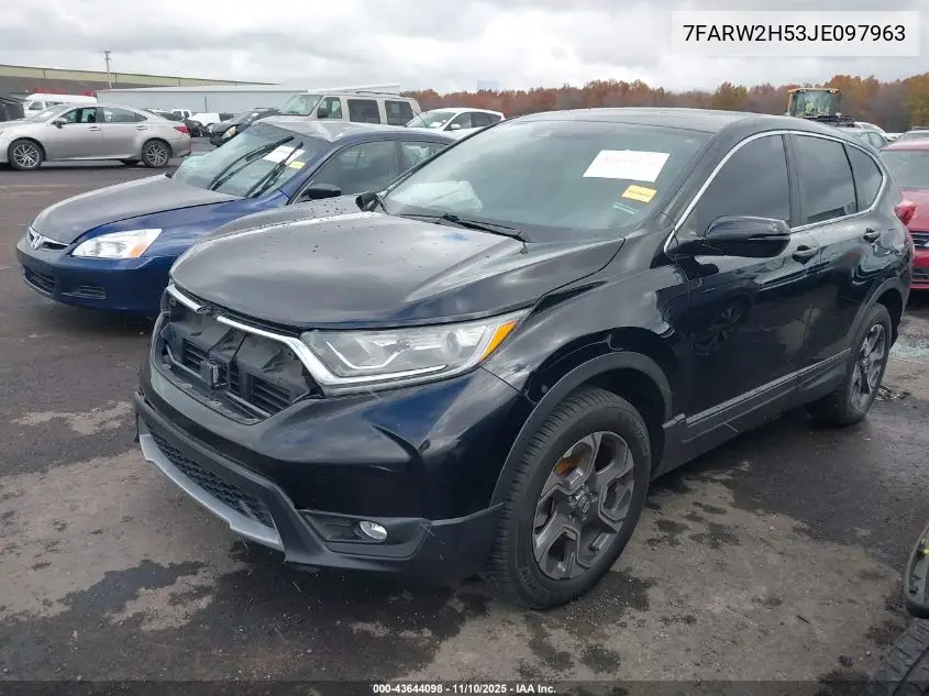 7FARW2H53JE097963 2018 Honda Cr-V Ex