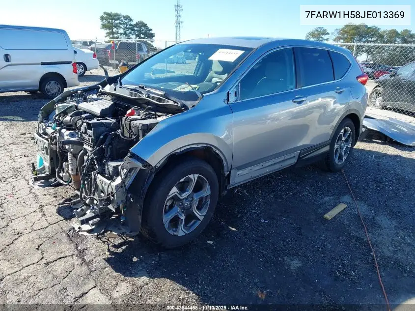 7FARW1H58JE013369 2018 Honda Cr-V Ex