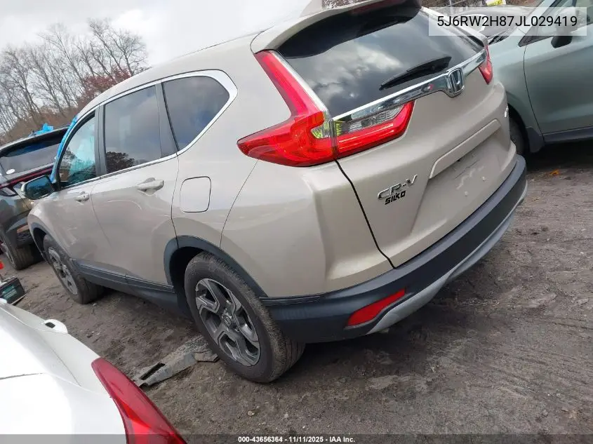 5J6RW2H87JL029419 2018 Honda Cr-V