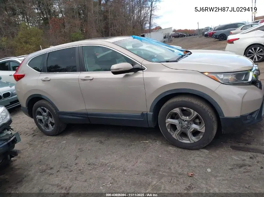 5J6RW2H87JL029419 2018 Honda Cr-V