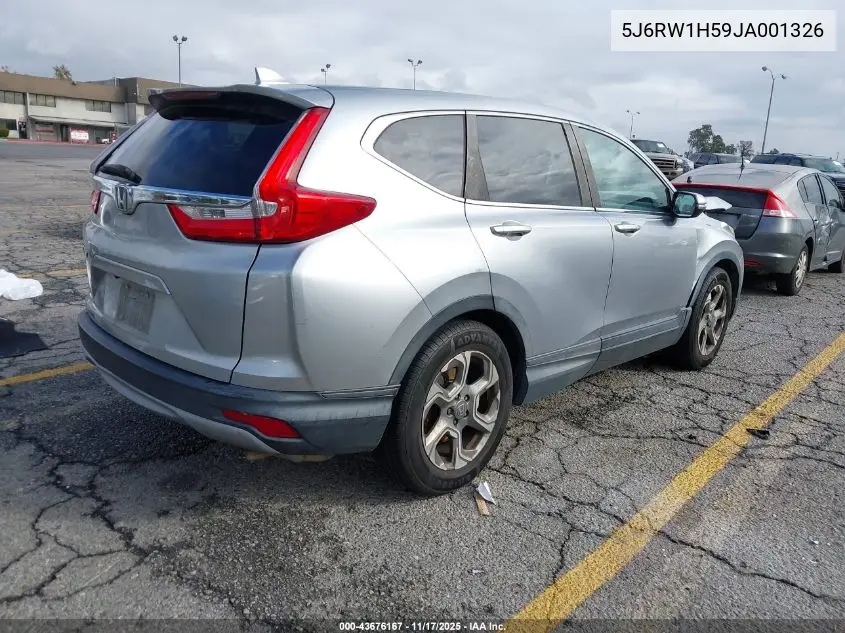 5J6RW1H59JA001326 2018 Honda Cr-V Ex
