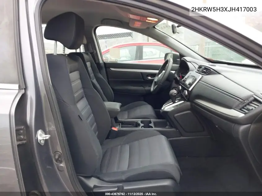 2HKRW5H3XJH417003 2018 Honda Cr-V Lx