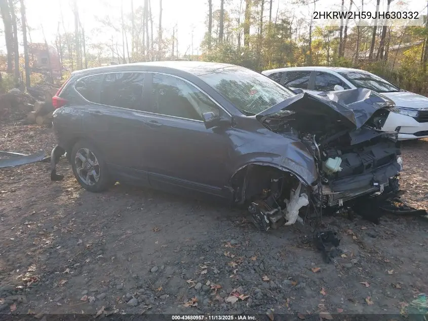 2HKRW2H59JH630332 2018 Honda Cr-V Ex
