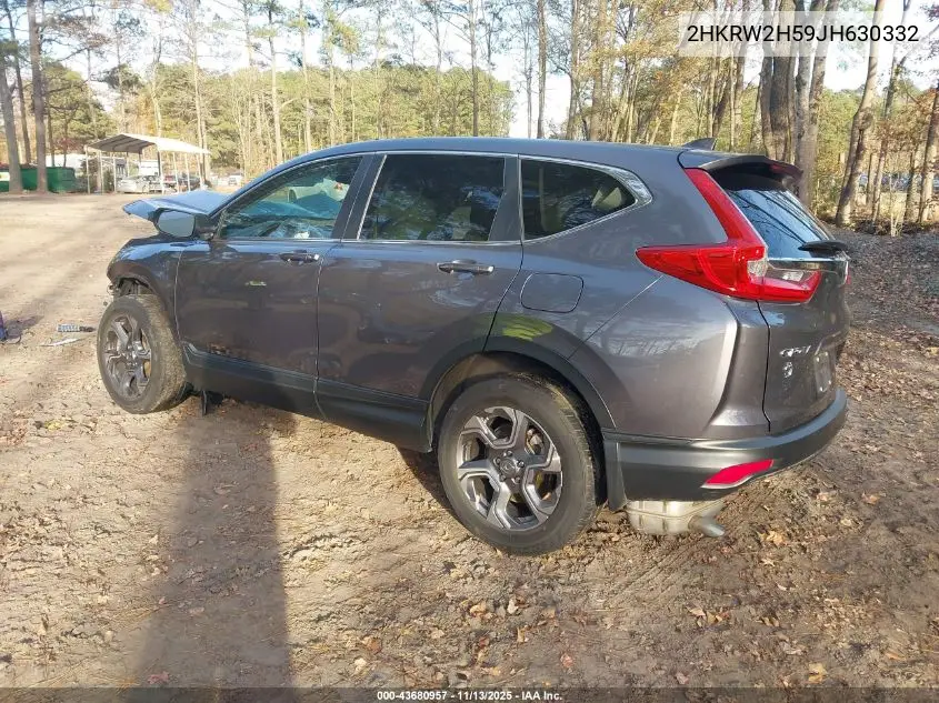 2HKRW2H59JH630332 2018 Honda Cr-V Ex