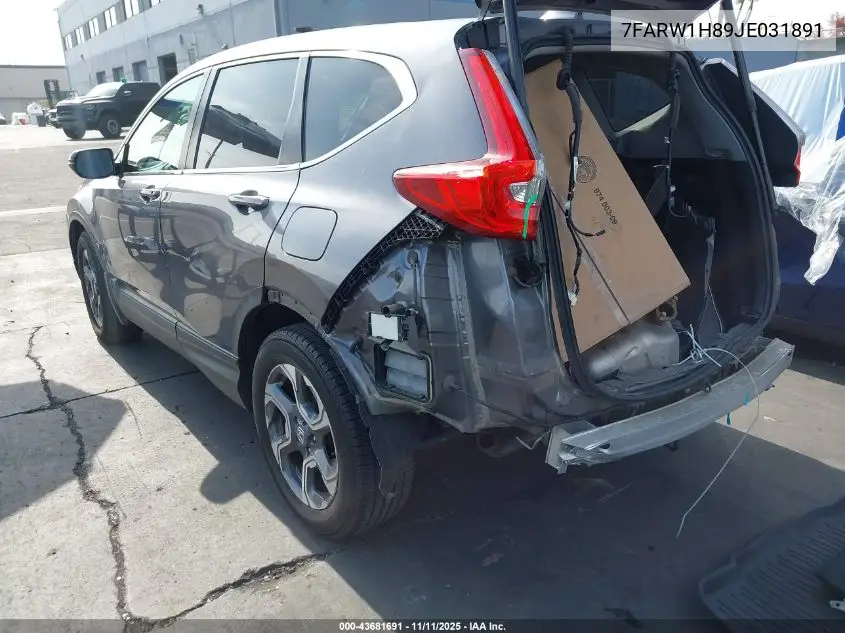 7FARW1H89JE031891 2018 Honda Cr-V Ex-L/Ex-L Navi
