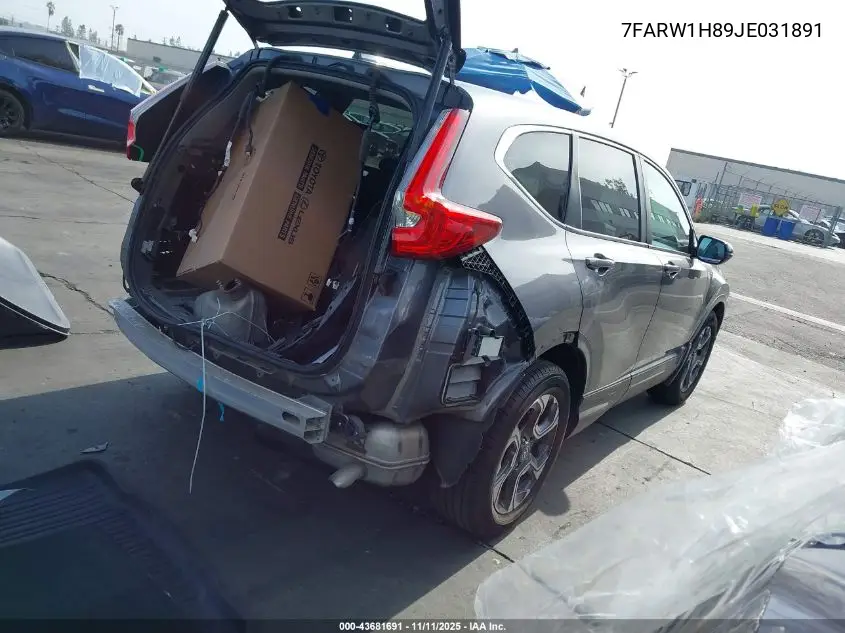 7FARW1H89JE031891 2018 Honda Cr-V Ex-L/Ex-L Navi