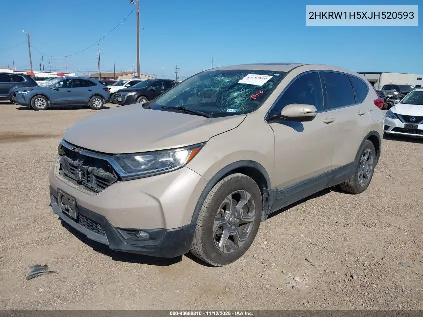 2HKRW1H5XJH520593 2018 Honda Cr-V Ex