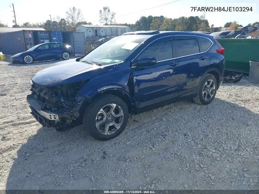 7FARW2H84JE103294 2018 Honda Cr-V