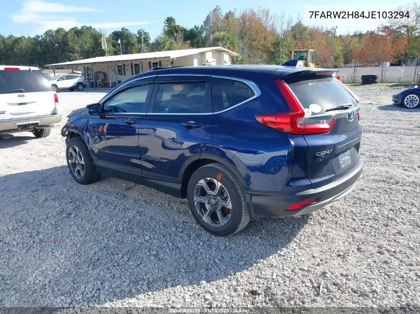 7FARW2H84JE103294 2018 Honda Cr-V