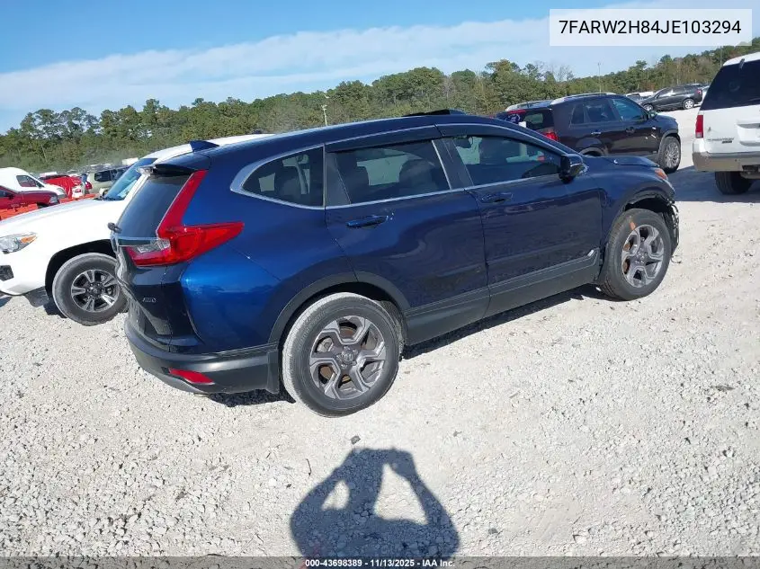 7FARW2H84JE103294 2018 Honda Cr-V