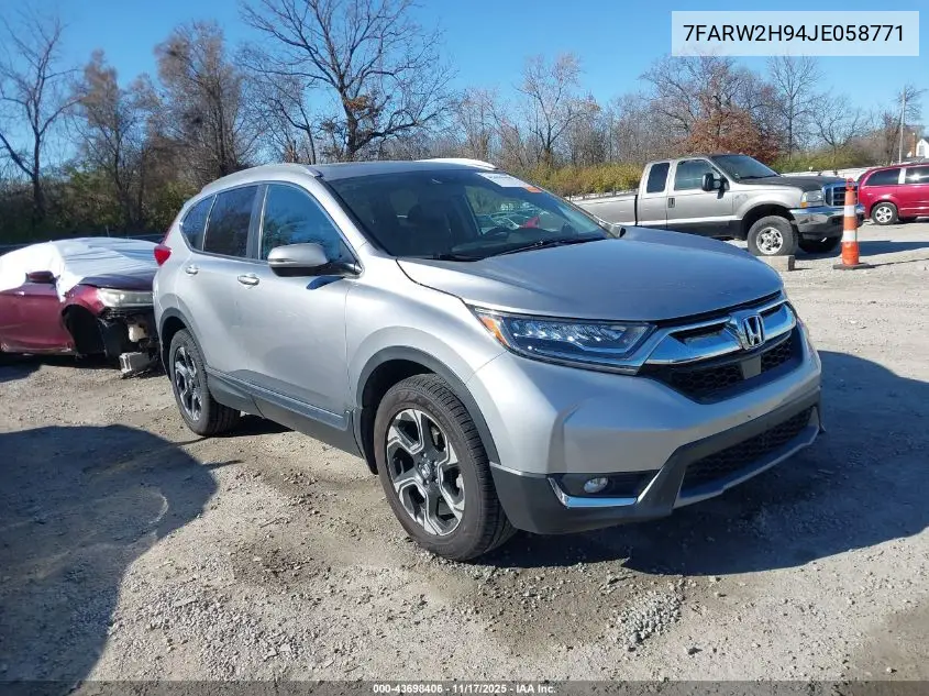 7FARW2H94JE058771 2018 Honda Cr-V Touring