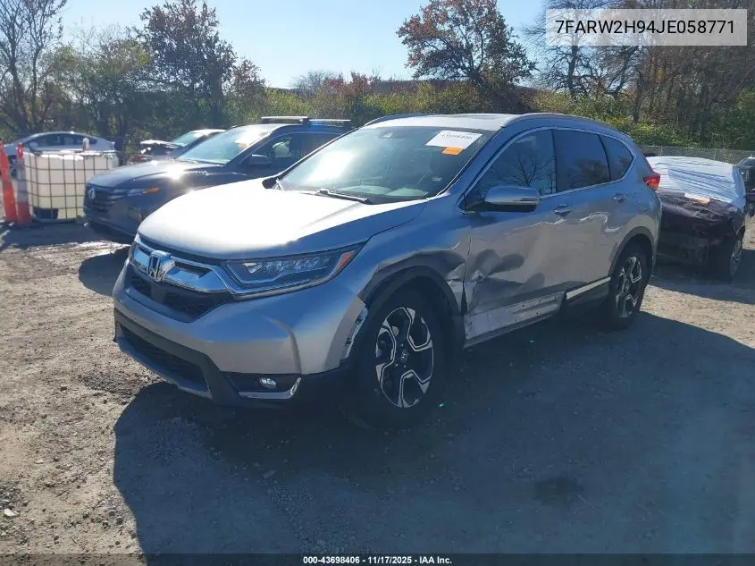 7FARW2H94JE058771 2018 Honda Cr-V Touring
