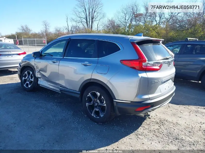 7FARW2H94JE058771 2018 Honda Cr-V Touring