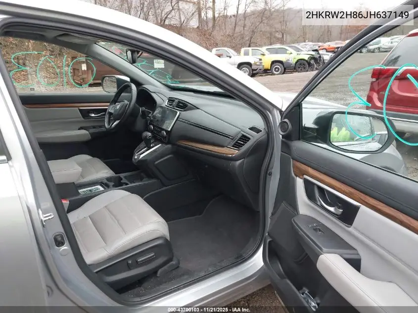 2HKRW2H86JH637149 2018 Honda Cr-V Ex-L/Ex-L Navi