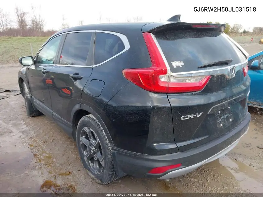5J6RW2H50JL031518 2018 Honda Cr-V Ex