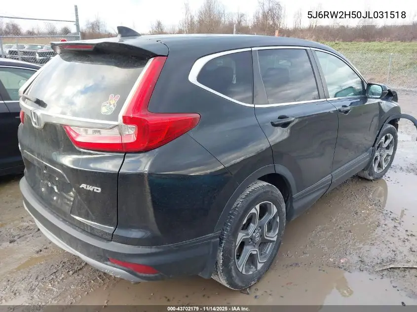 5J6RW2H50JL031518 2018 Honda Cr-V Ex