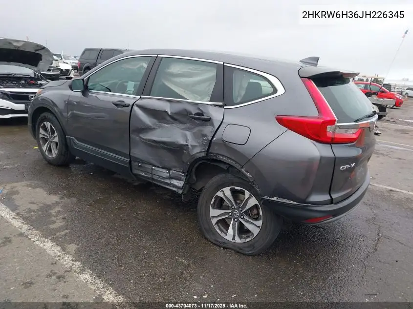 2HKRW6H36JH226345 2018 Honda Cr-V Lx