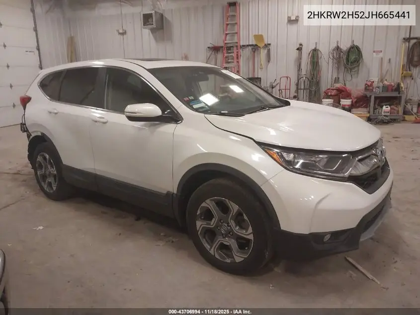 2HKRW2H52JH665441 2018 Honda Cr-V Ex