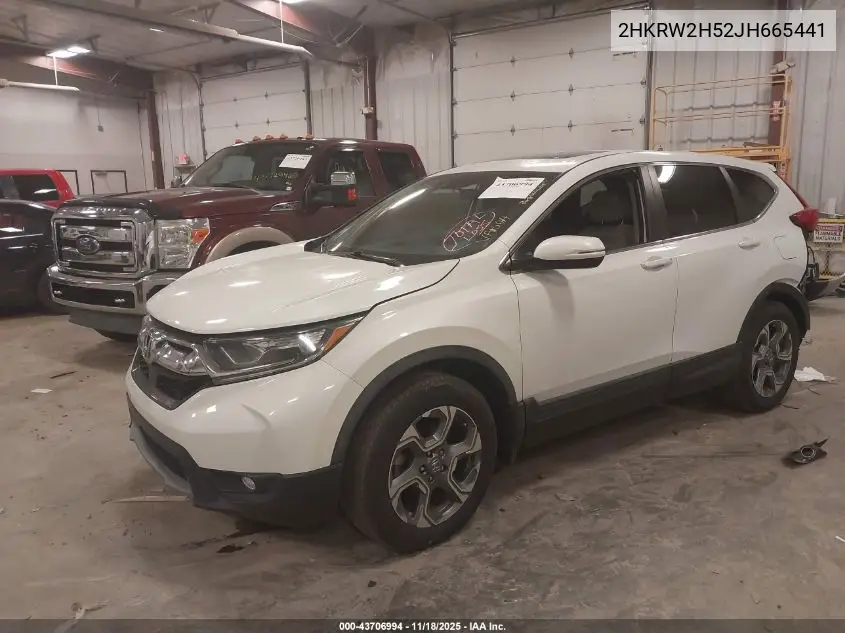 2HKRW2H52JH665441 2018 Honda Cr-V Ex