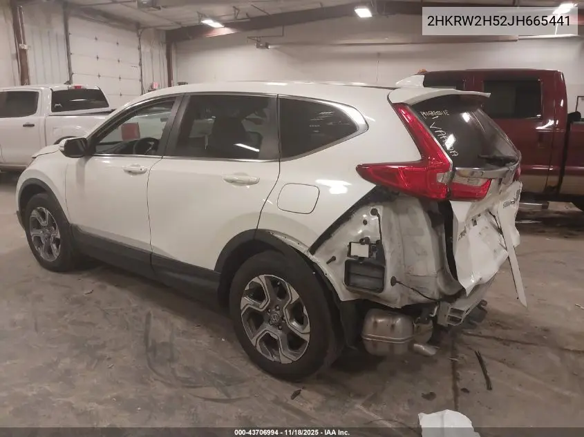 2HKRW2H52JH665441 2018 Honda Cr-V Ex