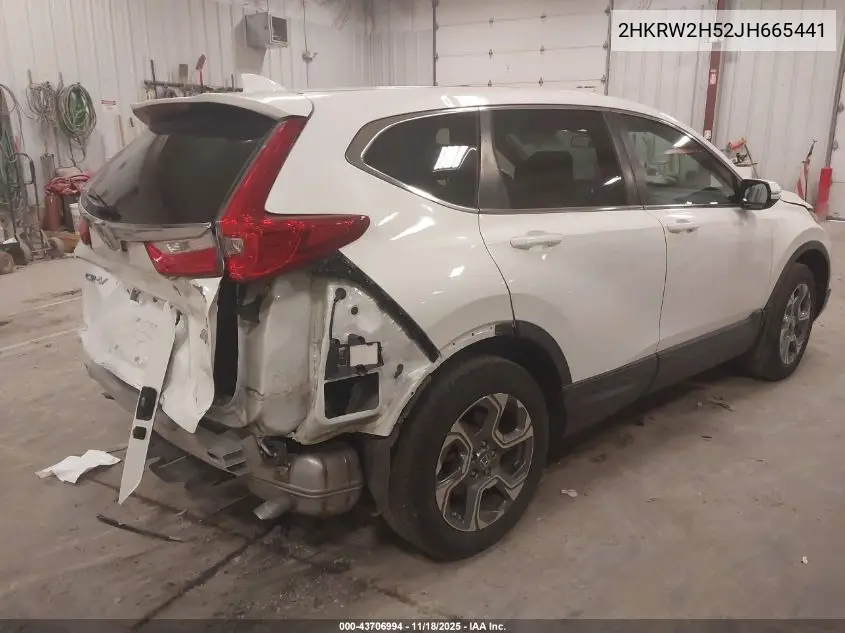 2HKRW2H52JH665441 2018 Honda Cr-V Ex