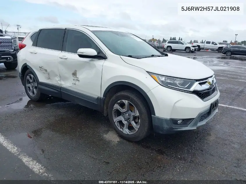 5J6RW2H57JL021908 2018 Honda Cr-V Ex