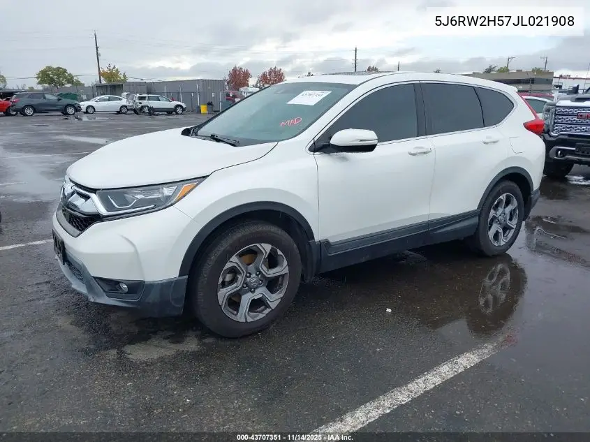 5J6RW2H57JL021908 2018 Honda Cr-V Ex