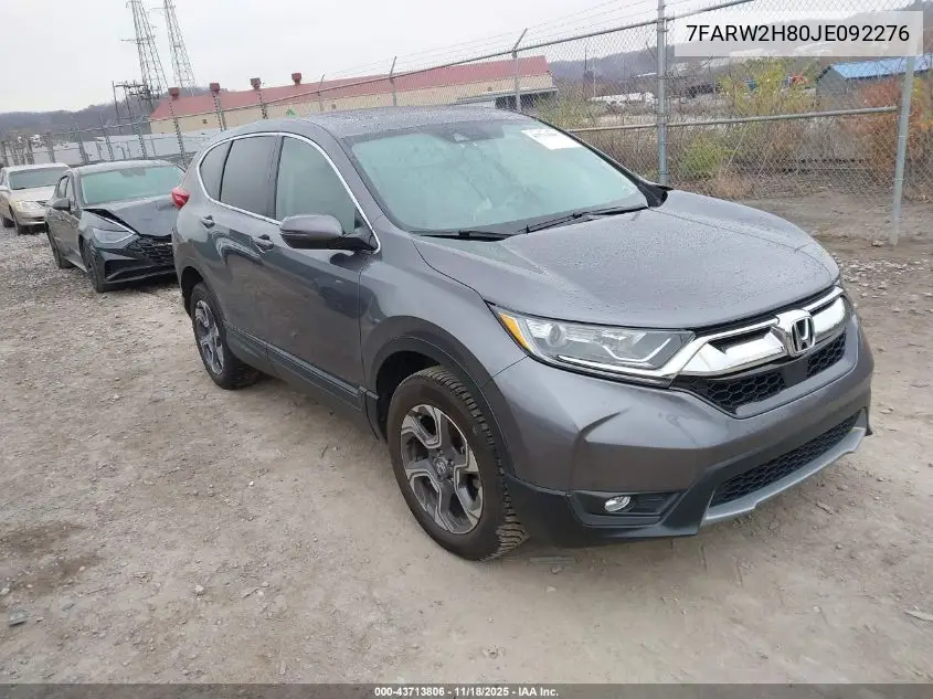 7FARW2H80JE092276 2018 Honda Cr-V Ex-L/Ex-L Navi
