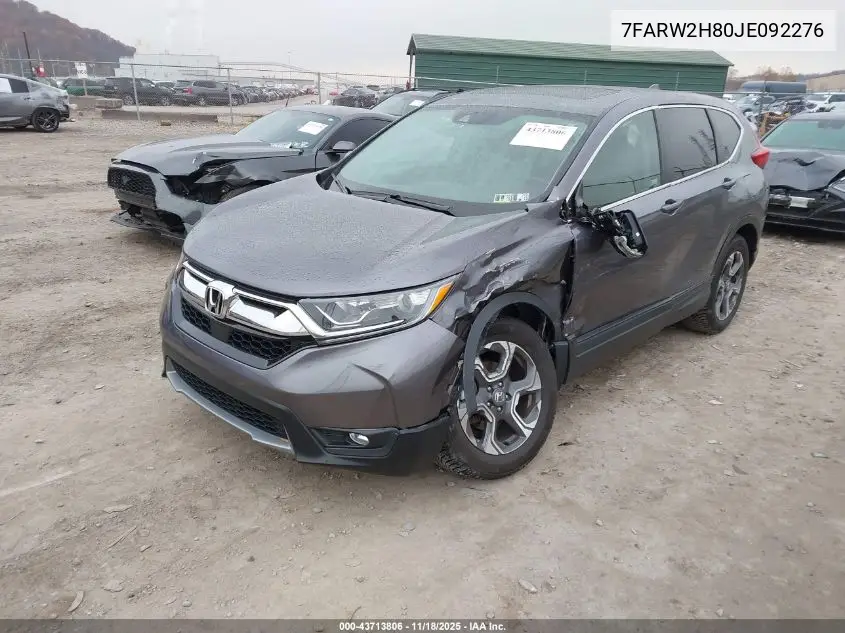 7FARW2H80JE092276 2018 Honda Cr-V Ex-L/Ex-L Navi