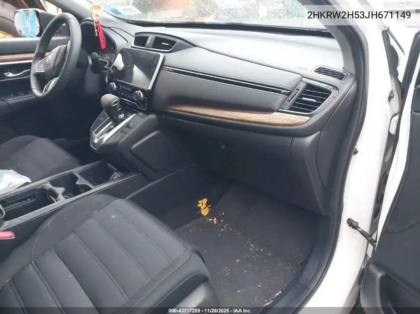 2HKRW2H53JH671149 2018 Honda Cr-V Ex
