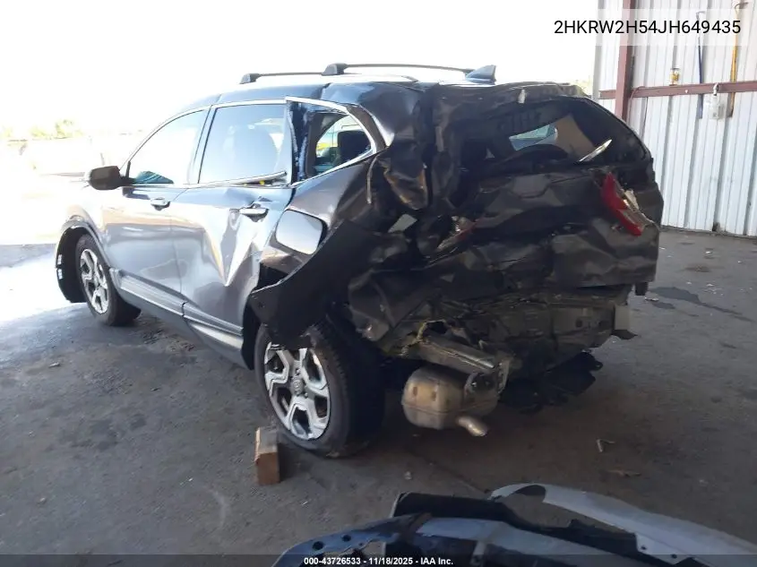 2HKRW2H54JH649435 2018 Honda Cr-V Ex