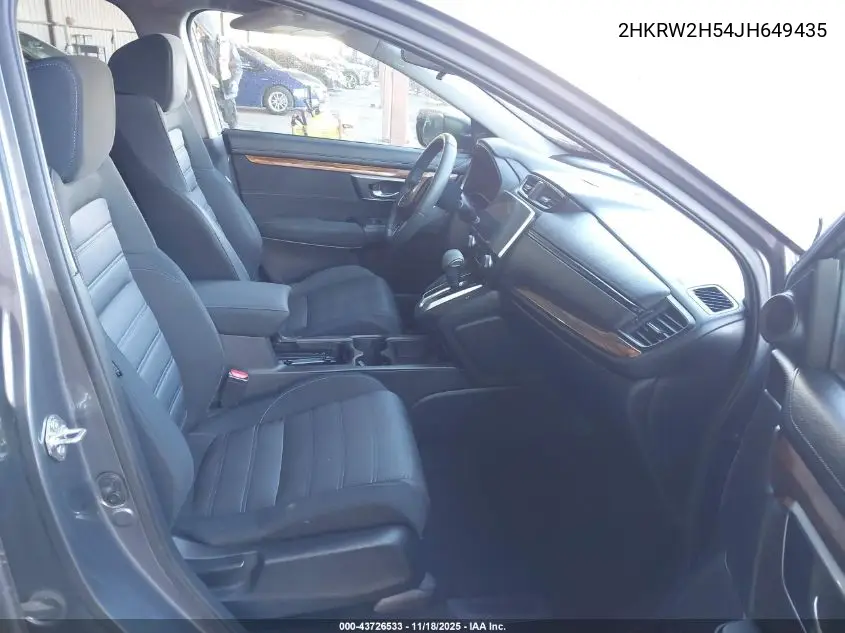 2HKRW2H54JH649435 2018 Honda Cr-V Ex