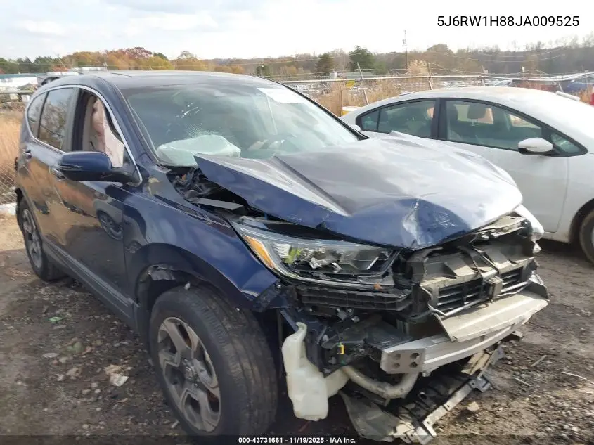 5J6RW1H88JA009525 2018 Honda Cr-V Ex-L/Ex-L Navi