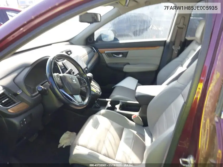 7FARW1H85JE005935 2018 Honda Cr-V Ex-L/Ex-L Navi