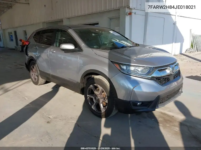 7FARW2H84JE018021 2018 Honda Cr-V Ex-L/Ex-L Navi