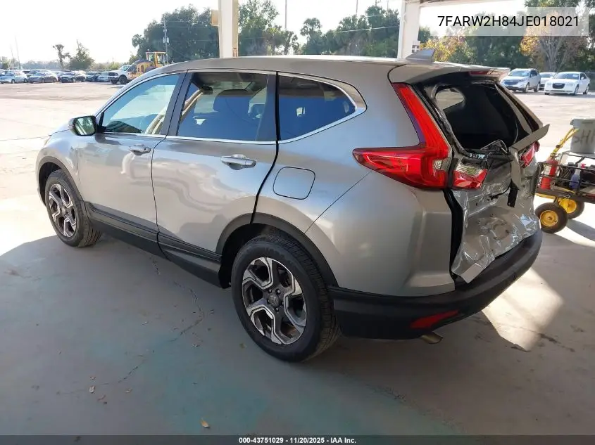7FARW2H84JE018021 2018 Honda Cr-V Ex-L/Ex-L Navi