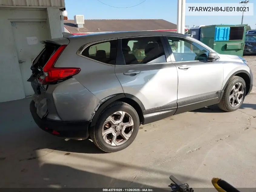 7FARW2H84JE018021 2018 Honda Cr-V Ex-L/Ex-L Navi