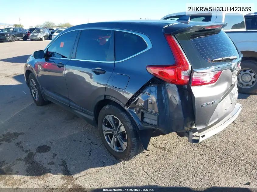 2HKRW5H33JH423659 2018 Honda Cr-V Lx