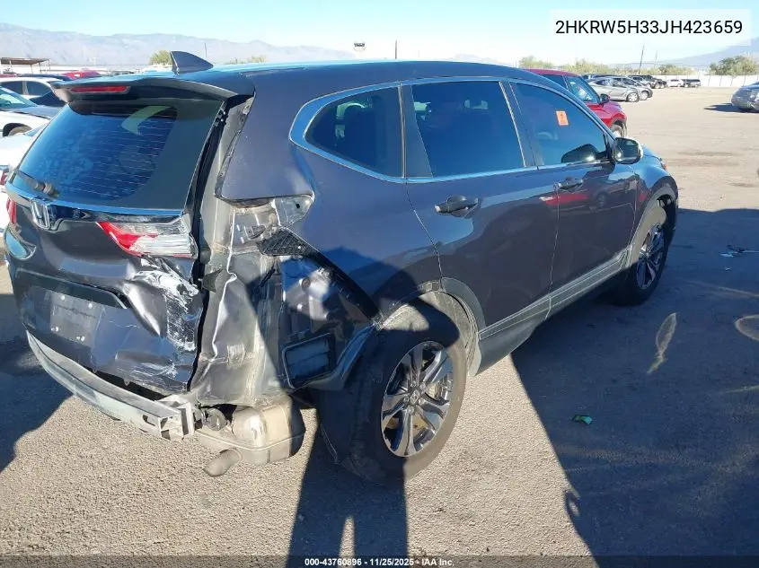 2HKRW5H33JH423659 2018 Honda Cr-V Lx