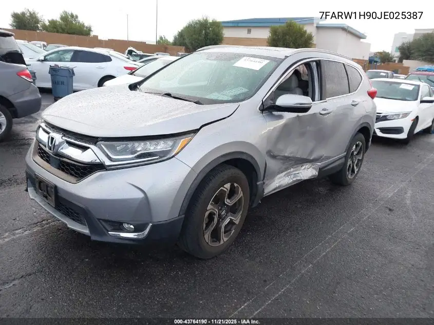 7FARW1H90JE025387 2018 Honda Cr-V Touring