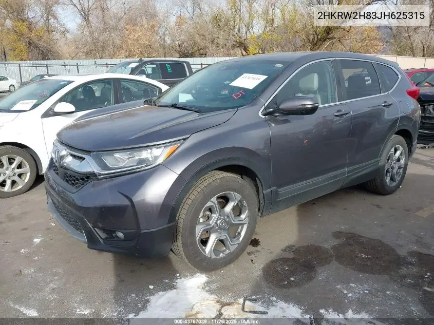 2HKRW2H83JH625315 2018 Honda Cr-V Ex-L/Ex-L Navi