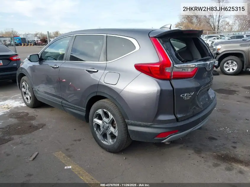 2HKRW2H83JH625315 2018 Honda Cr-V Ex-L/Ex-L Navi