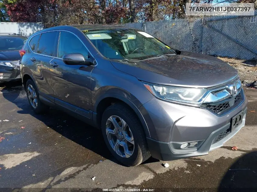 7FARW2H81JE037397 2018 Honda Cr-V Ex-L/Ex-L Navi