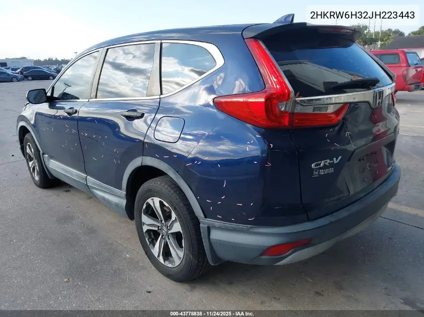 2HKRW6H32JH223443 2018 Honda Cr-V Lx