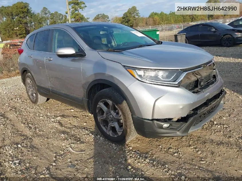 2HKRW2H85JH642990 2018 Honda Cr-V Ex-L/Ex-L Navi