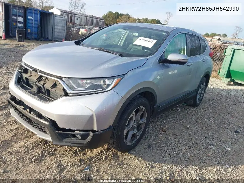 2HKRW2H85JH642990 2018 Honda Cr-V Ex-L/Ex-L Navi
